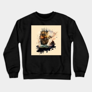 Pirate Ship - the goonies Crewneck Sweatshirt